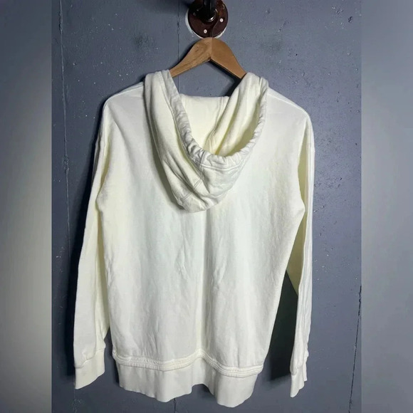 Athleta Sundown Alliance Pullover Hooded Sweatshirt Ivory Size Small - Picture 3 of 8